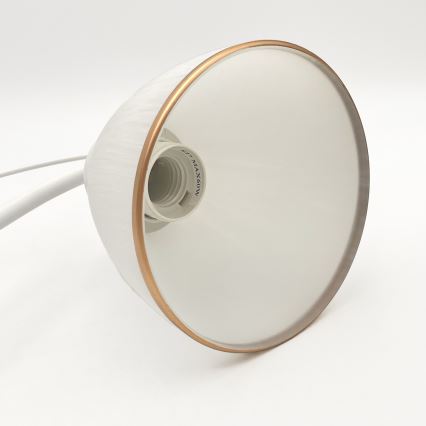 Luster na lancu RETRO 2xE27/60W/230V mat bijela