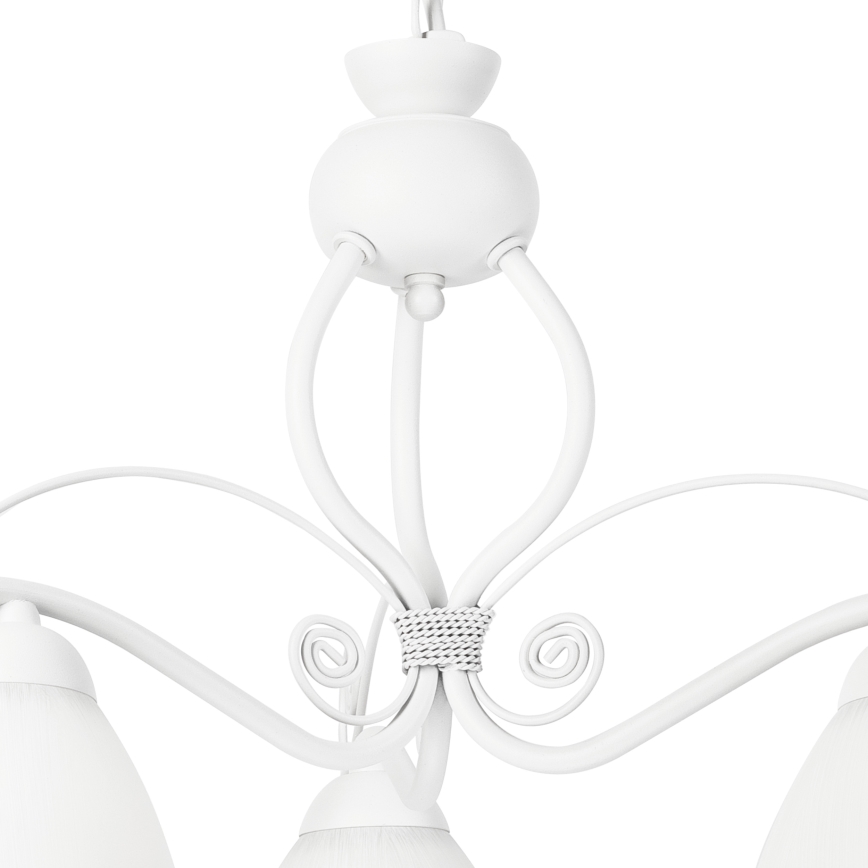 Luster na lancu RETRO II 3xE27/60W/230V bijela