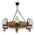 Luster na lancu ROATA 6xE14/40W/230V pr. 70 cm bukva