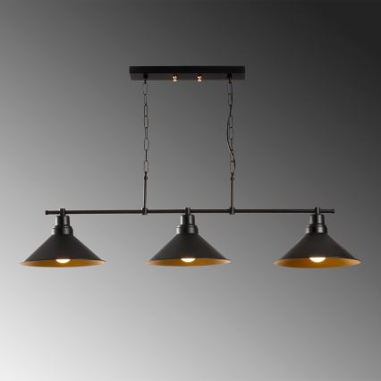 Luster na lancu SIVANI 3xE27/100W/230V