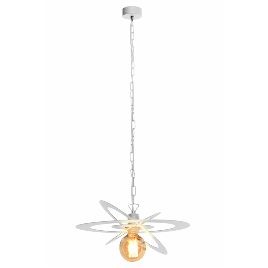 Luster na lancu STAR 1xE27/15W/230V bijela