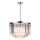 Luster na lancu VETRO 5xE14/60W/230V sjajni krom