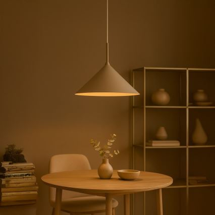 Luster na lanku CAPITAL 1xGX53/15W/230V pr. 46 cm bež