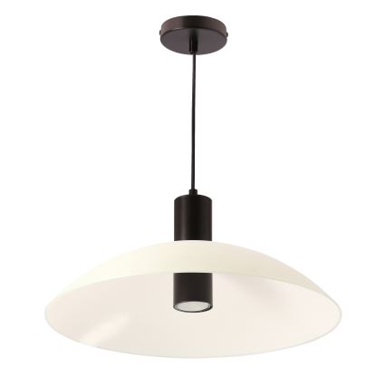 Luster na lanku TEDIN 1xGU10/15W/230V bijela/crna