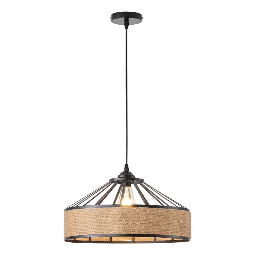 Luster na sajli 1xE27/15W/230V bež
