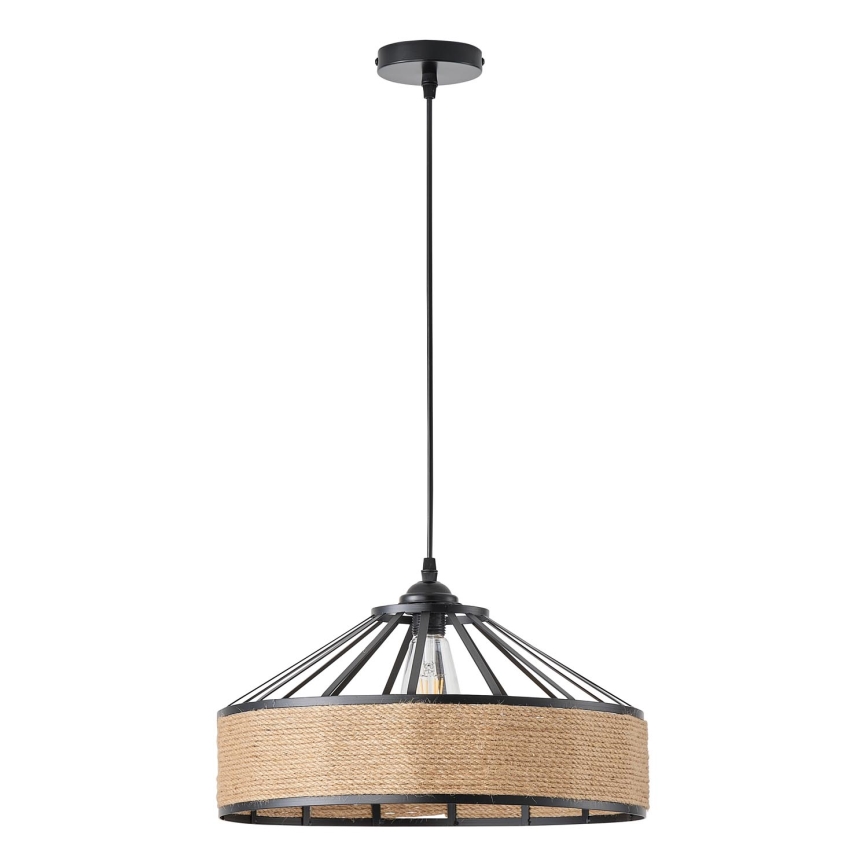 Luster na sajli 1xE27/15W/230V bež