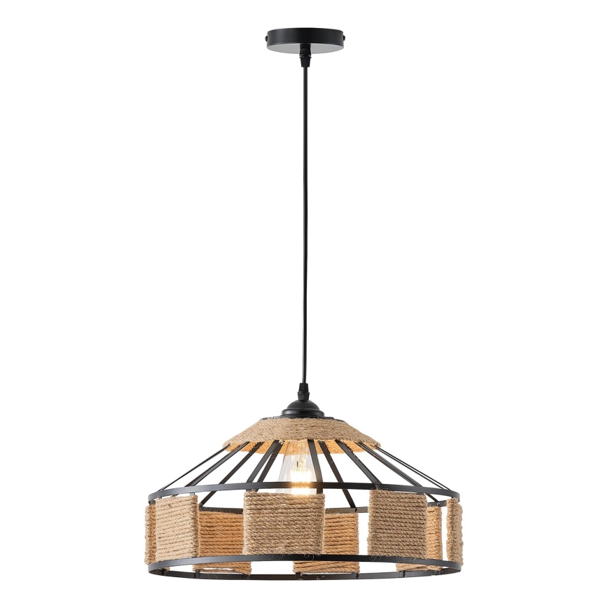 Luster na sajli 1xE27/15W/230V bež