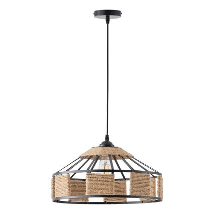 Luster na sajli 1xE27/15W/230V bež