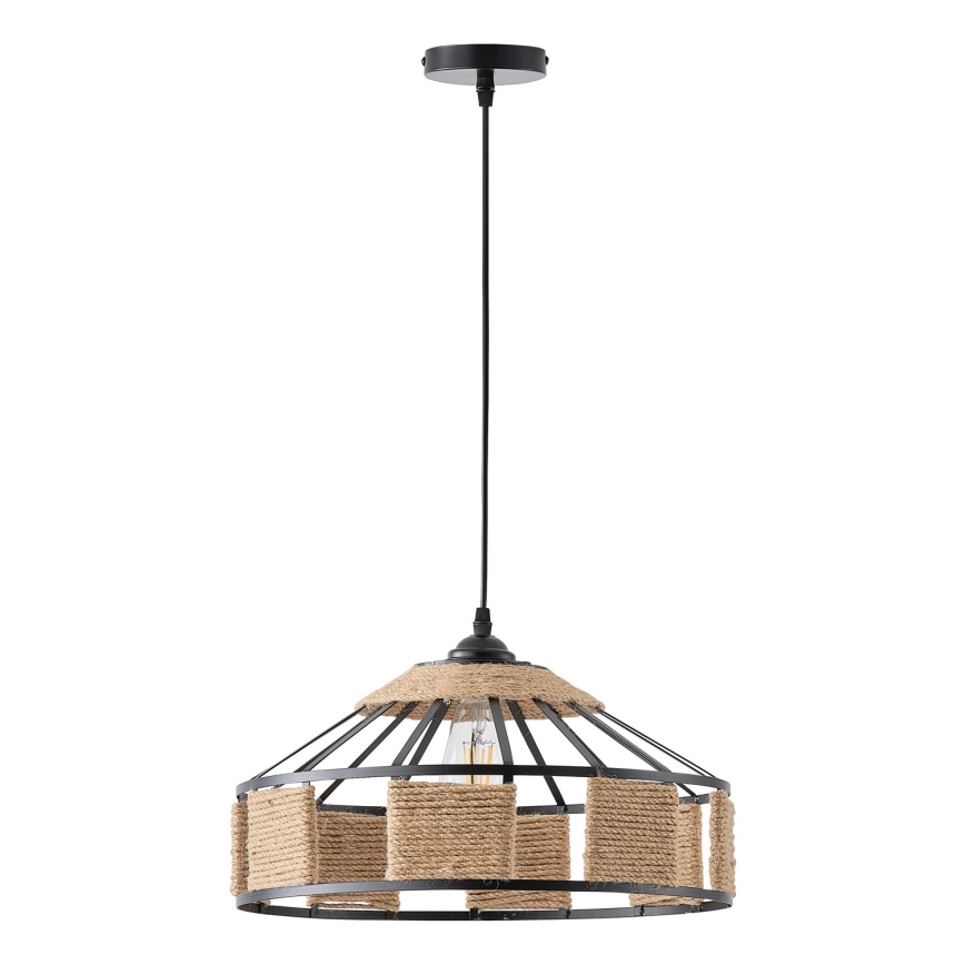 Luster na sajli 1xE27/15W/230V bež