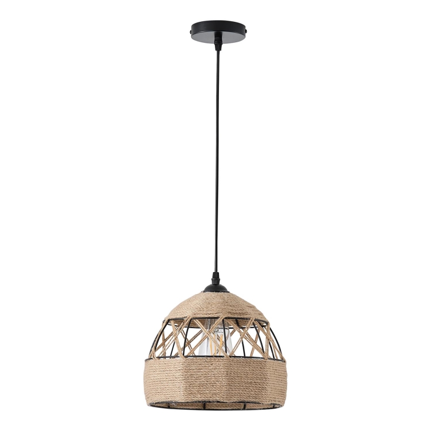 Luster na sajli 1xE27/15W/230V bež