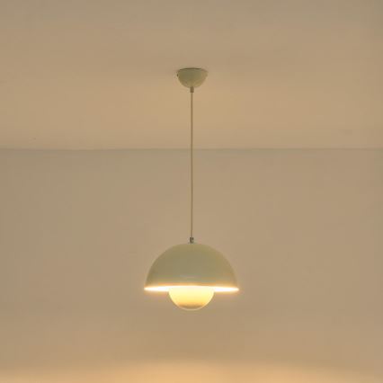 Luster na sajli 1xE27/15W/230V bijela
