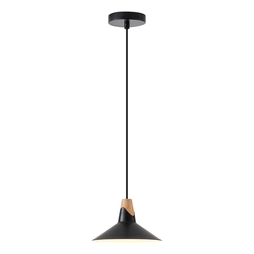 Luster na sajli 1xE27/15W/230V crna