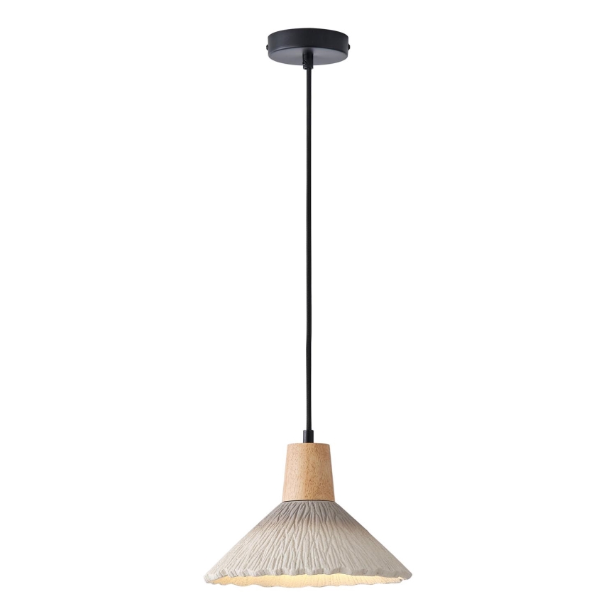 Luster na sajli 1xE27/15W/230V krem