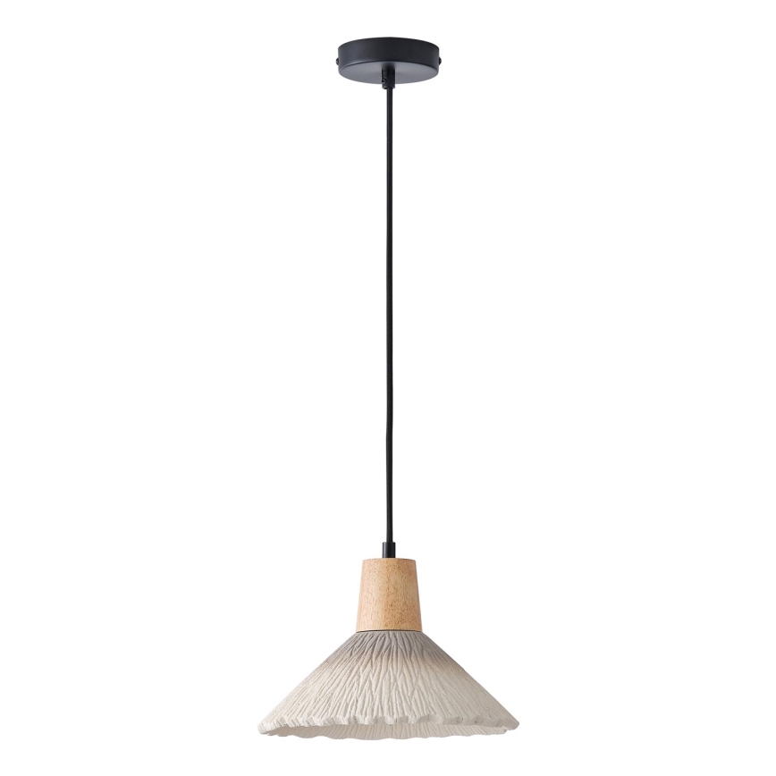 Luster na sajli 1xE27/15W/230V krem