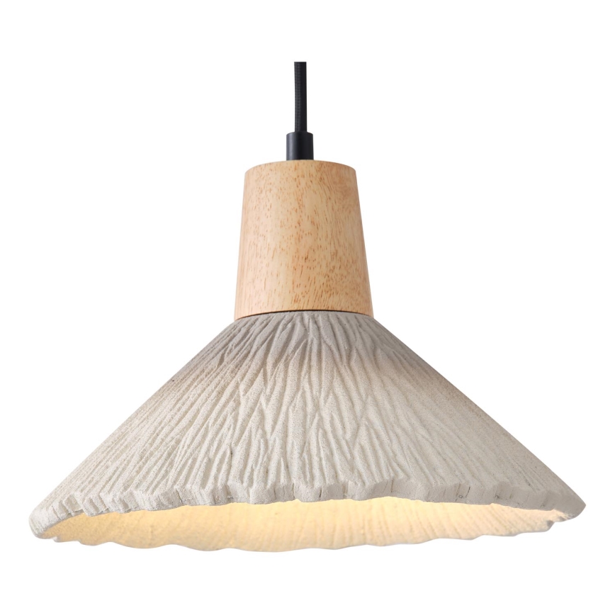 Luster na sajli 1xE27/15W/230V krem