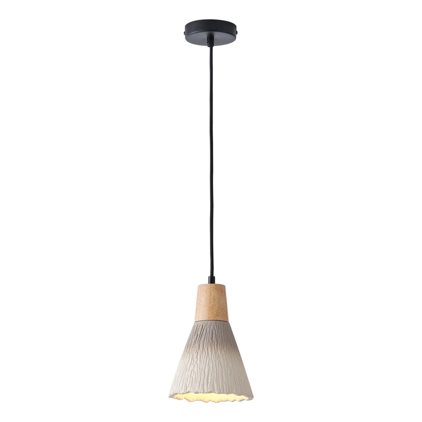 Luster na sajli 1xE27/15W/230V krem