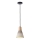 Luster na sajli 1xE27/15W/230V krem