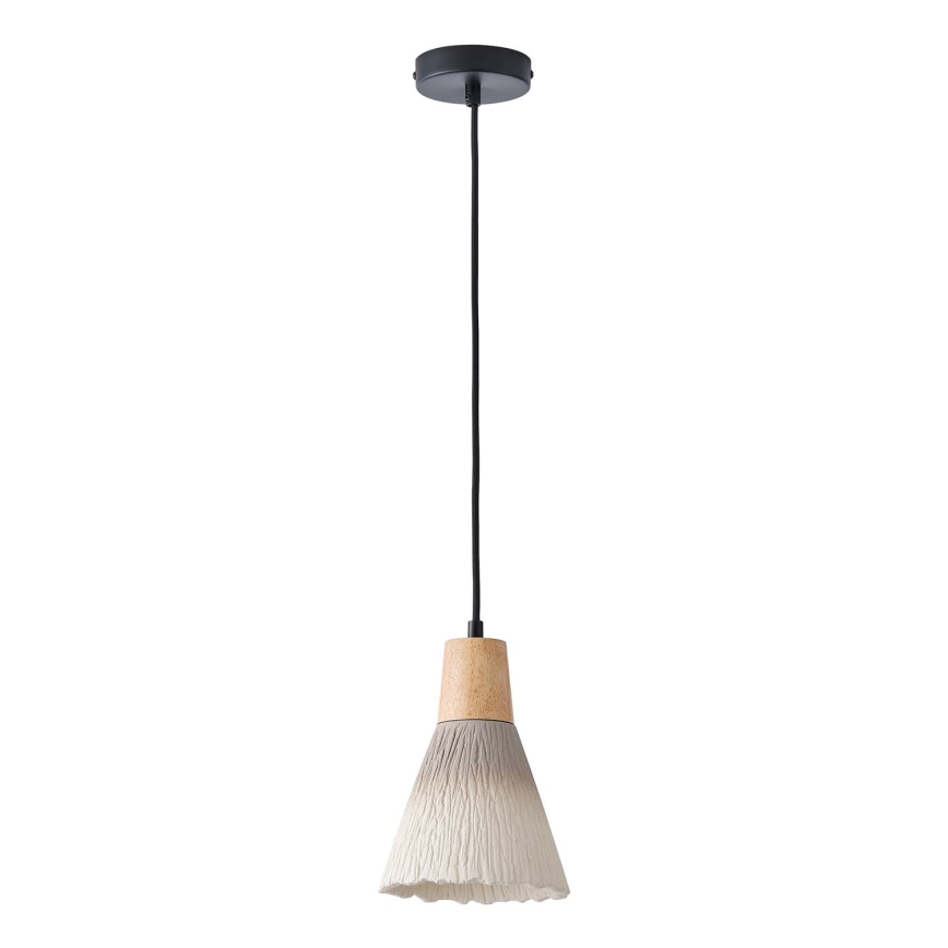 Luster na sajli 1xE27/15W/230V krem