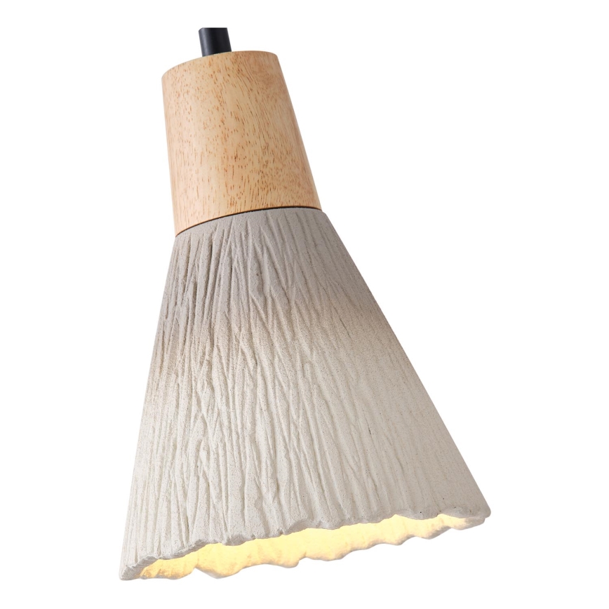 Luster na sajli 1xE27/15W/230V krem