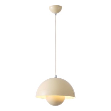 Luster na sajli 1xE27/15W/230V krem