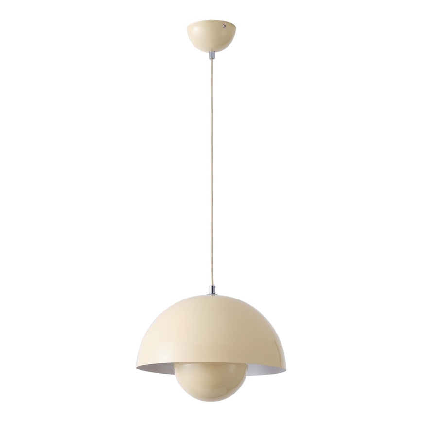 Luster na sajli 1xE27/15W/230V krem