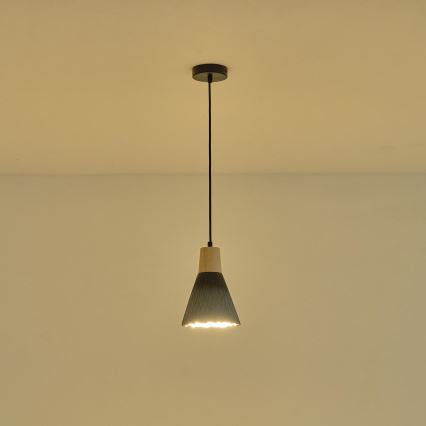 Luster na sajli 1xE27/15W/230V siva