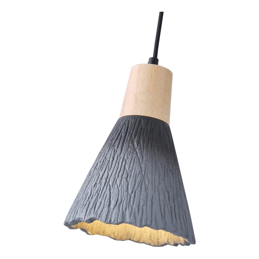 Luster na sajli 1xE27/15W/230V siva