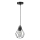 Luster na sajli 1xE27/35W/230V pr. 18 cm crna