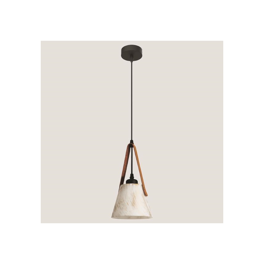 Luster na sajli 1xE27/40W/230V bijela