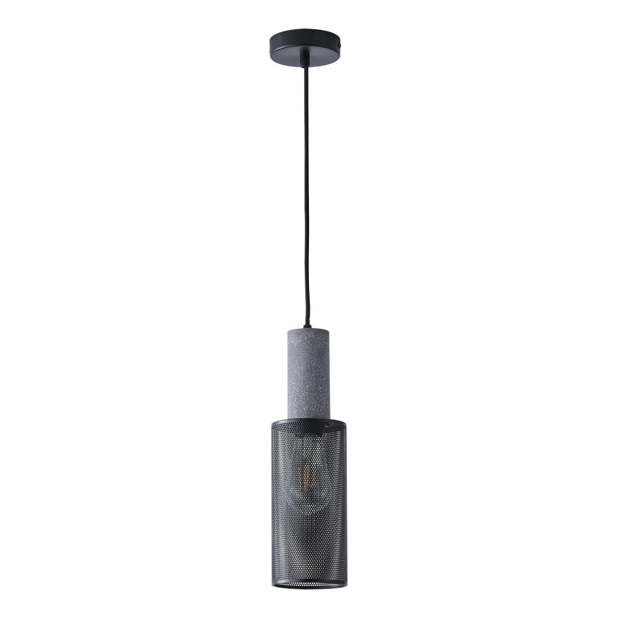 Luster na sajli 1xE27/40W/230V crna