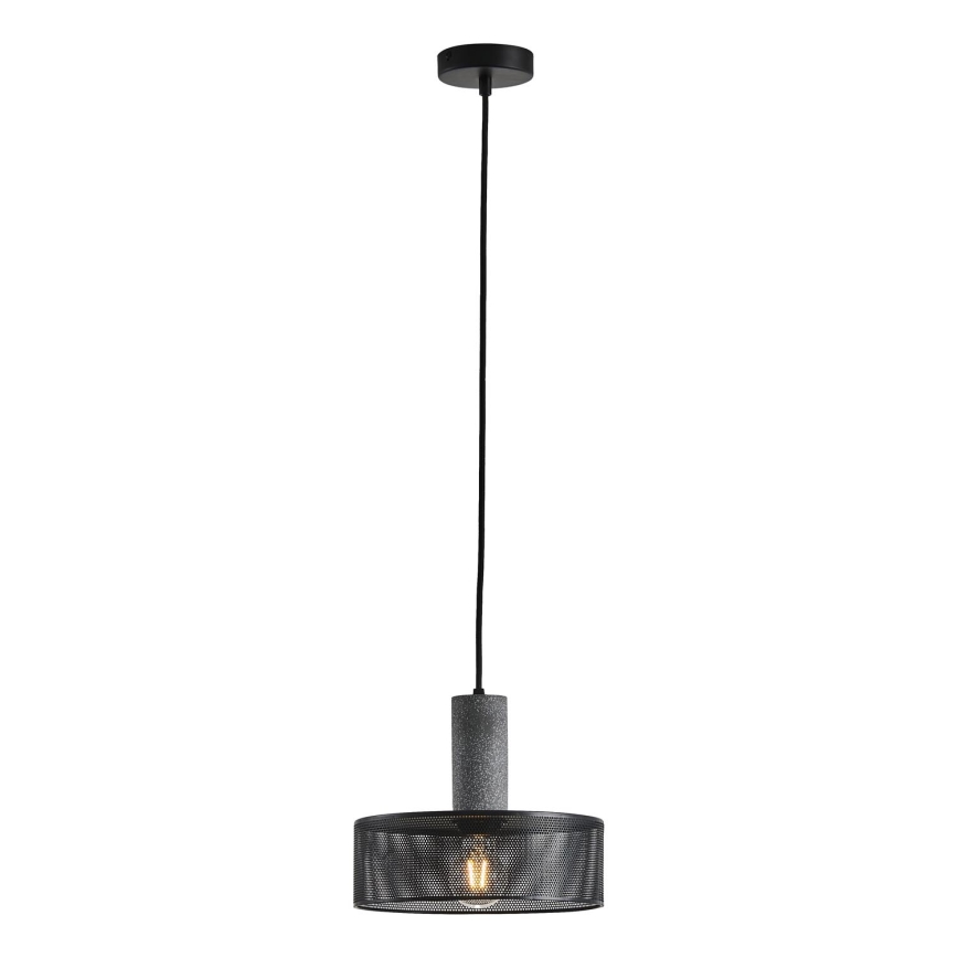 Luster na sajli 1xE27/40W/230V crna