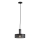 Luster na sajli 1xE27/40W/230V crna