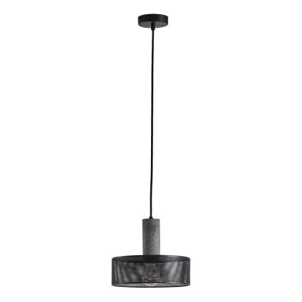 Luster na sajli 1xE27/40W/230V crna