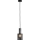 Luster na sajli 1xE27/40W/230V crna