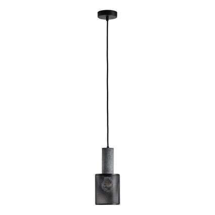 Luster na sajli 1xE27/40W/230V crna