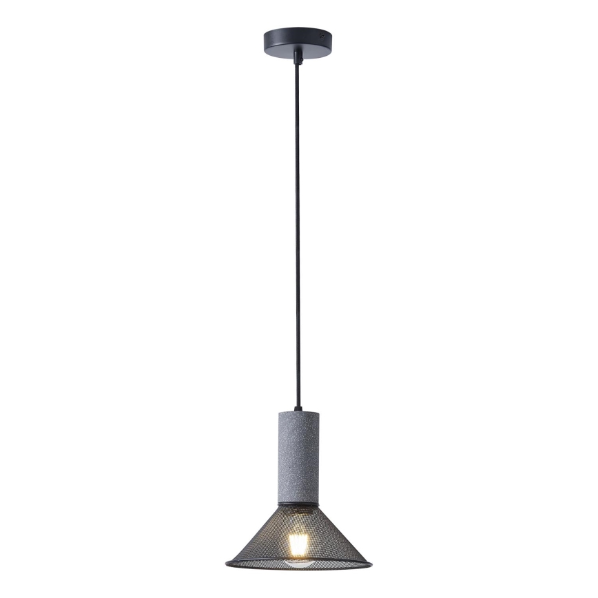 Luster na sajli 1xE27/40W/230V crna