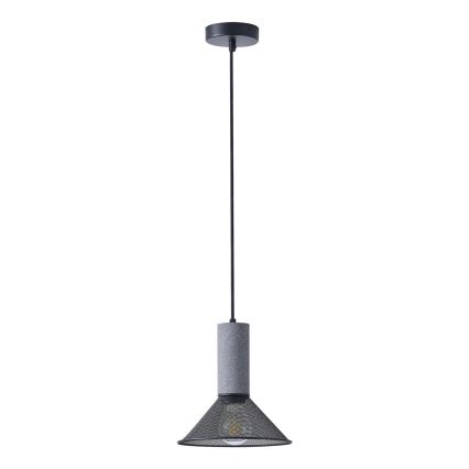 Luster na sajli 1xE27/40W/230V crna