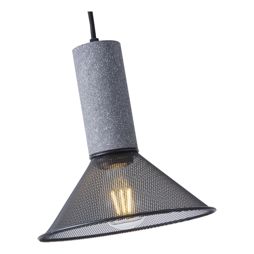 Luster na sajli 1xE27/40W/230V crna