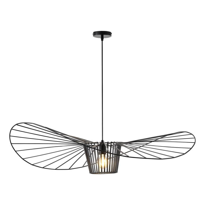 Luster na sajli 1xE27/40W/230V crna