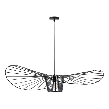 Luster na sajli 1xE27/40W/230V crna