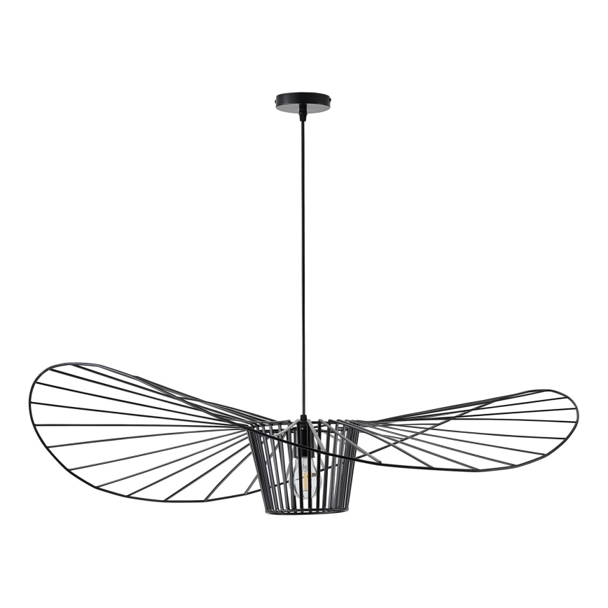 Luster na sajli 1xE27/40W/230V crna