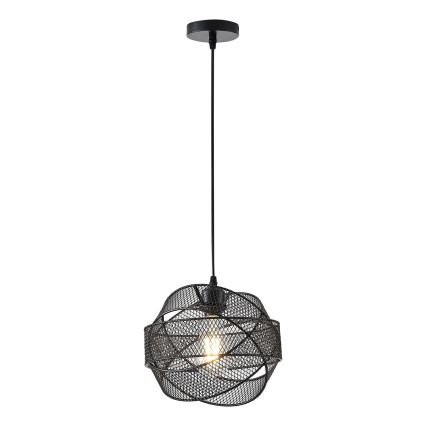 Luster na sajli 1xE27/40W/230V crna