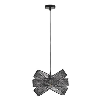 Luster na sajli 1xE27/40W/230V crna