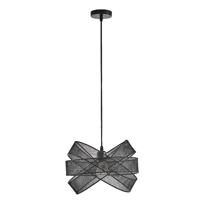 Luster na sajli 1xE27/40W/230V crna