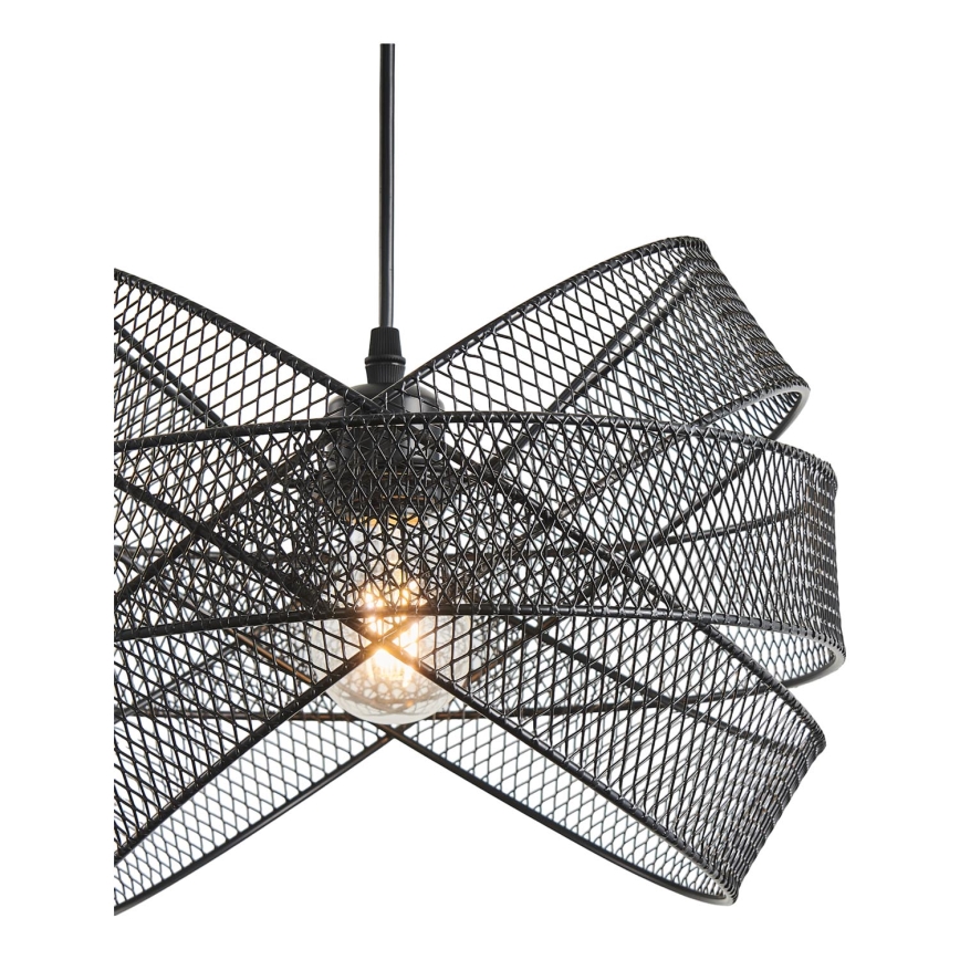 Luster na sajli 1xE27/40W/230V crna