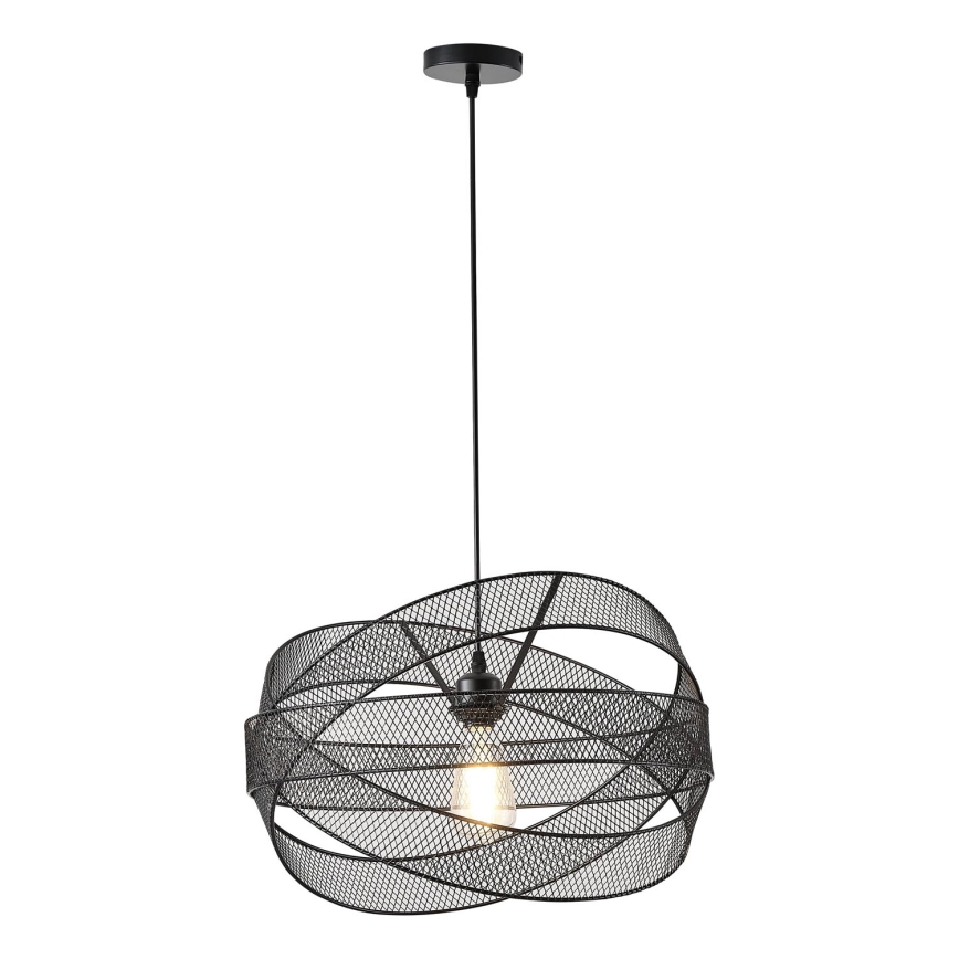 Luster na sajli 1xE27/40W/230V crna