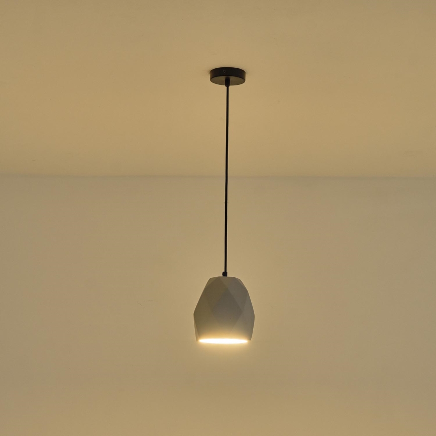 Luster na sajli 1xE27/40W/230V siva
