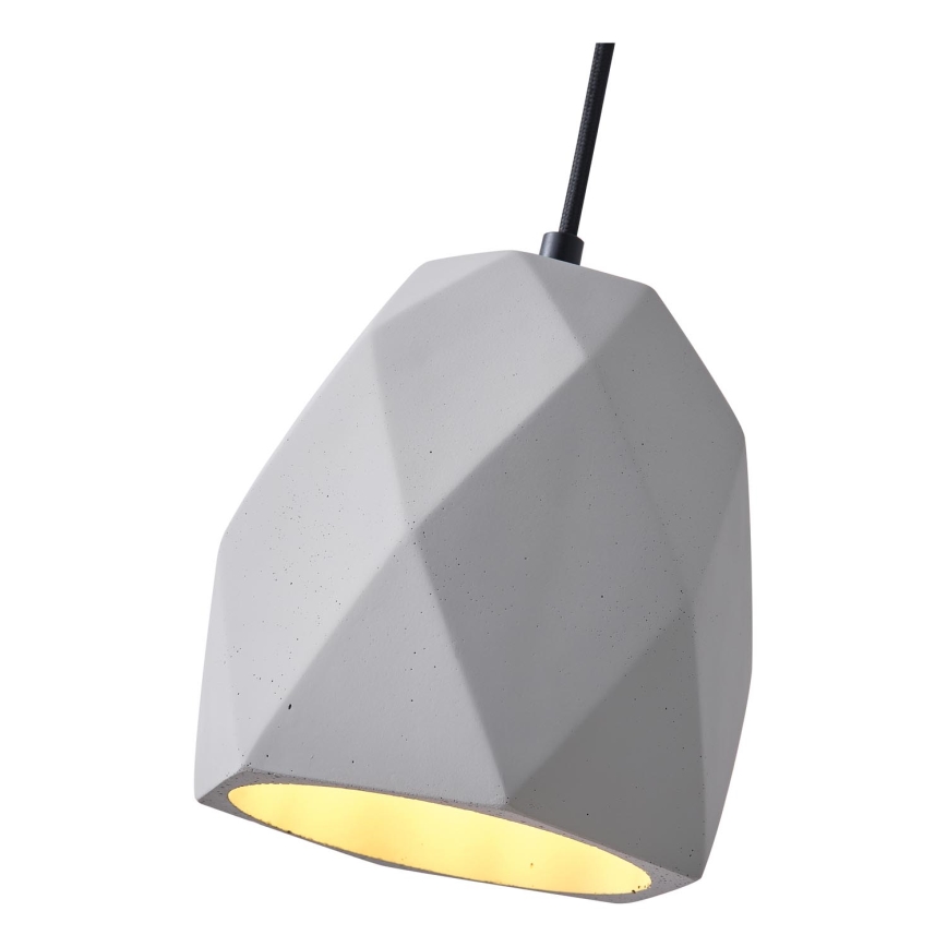 Luster na sajli 1xE27/40W/230V siva