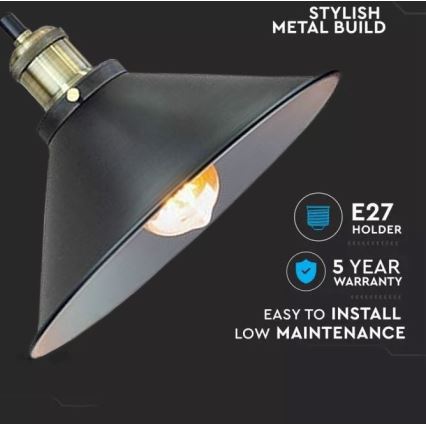Luster na sajli 1xE27/60W/230V