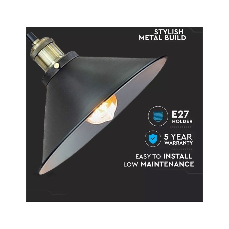Luster na sajli 1xE27/60W/230V